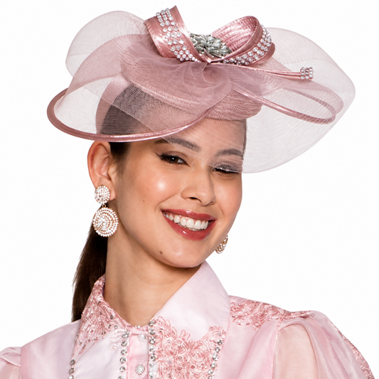 Lily and Taylor S123-PNK-H-Hat