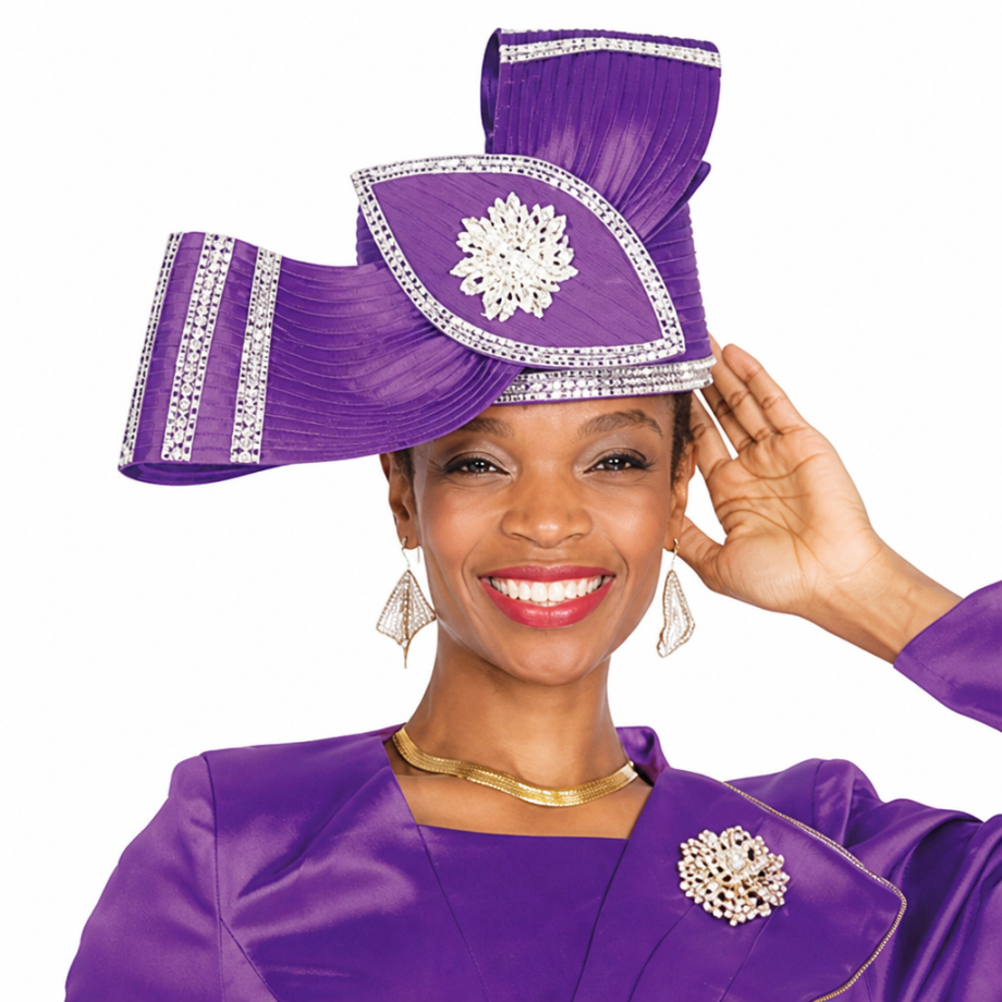 Champagne Italy 5923-H Church Hat