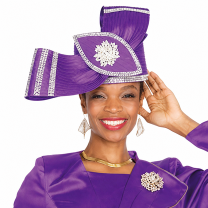 Champagne Italy 5923-H Church Hat
