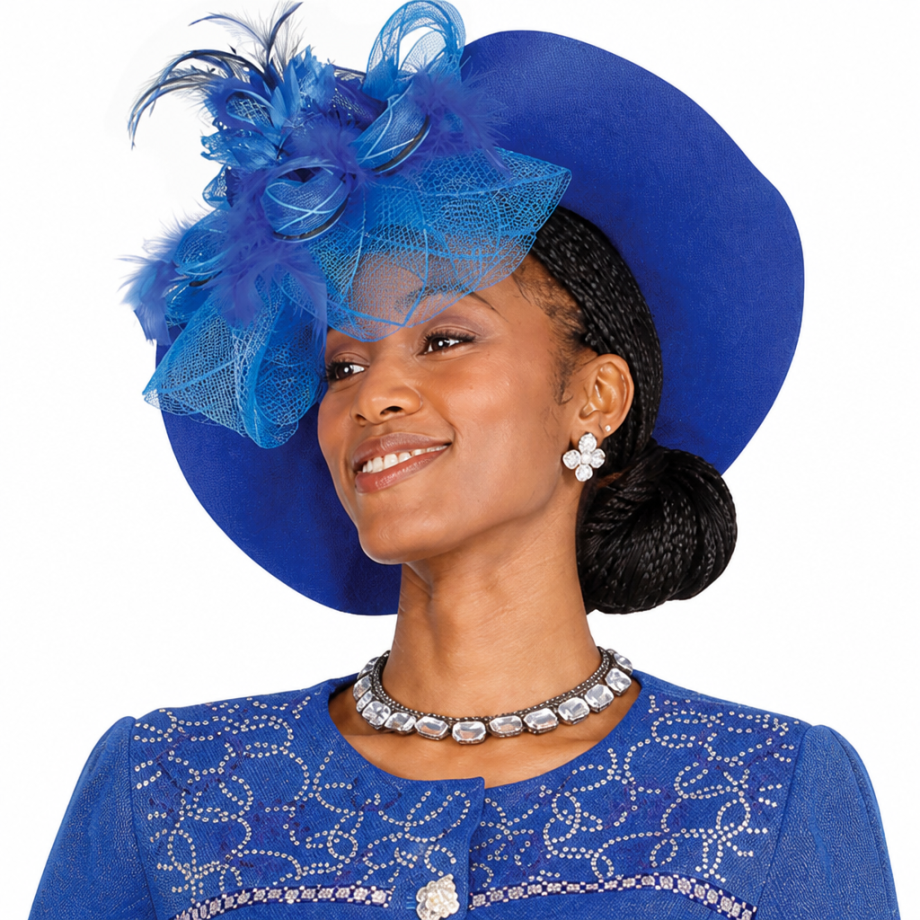 Champagne Italy 5957-H Church Hat