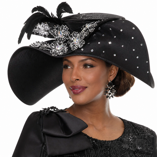 Donna Vinci 12276-H Church Hat