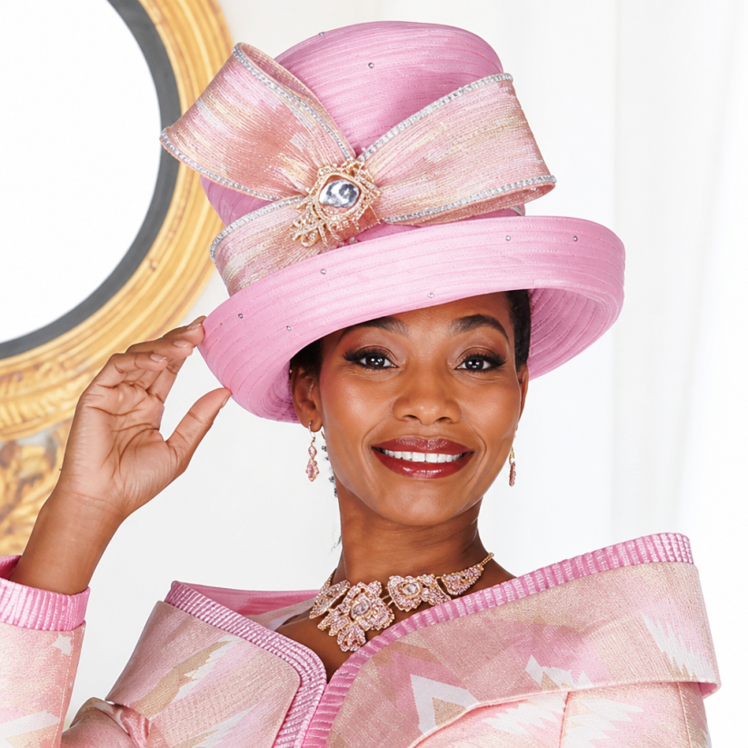 Elite Champagne 6451-H Church Hat
