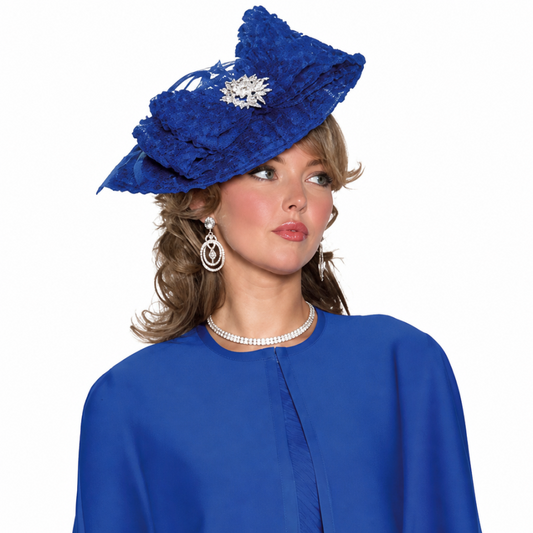 Lily And Taylor H156-RYL Church Hat