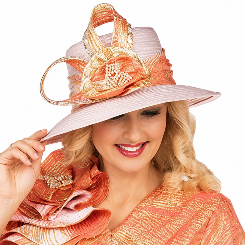 Giovanna D1679-H Church Hat