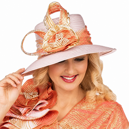 Giovanna D1679-H Church Hat