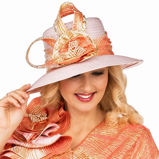 Giovanna D1679-H Church Hat