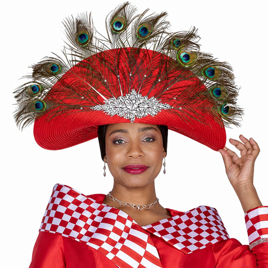 Elite Champagne 6159-RWW-H Church Hat
