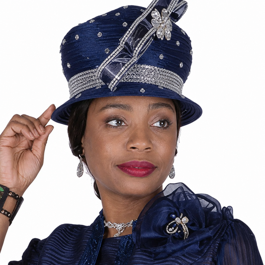 Elite Champagne 6354-H Church Hat