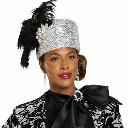 Donna Vinci 12214-H Womans Church Hat