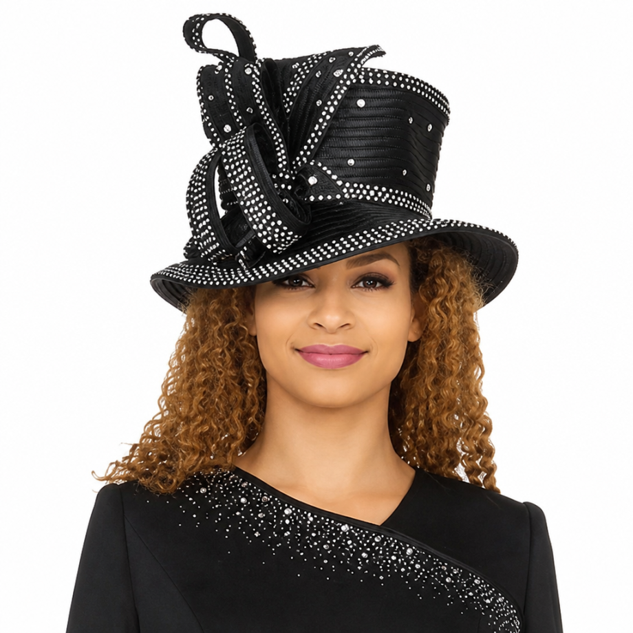 Giovanna D1687-H Church Hat