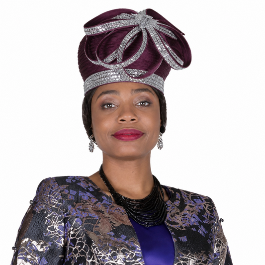 Champagne Italy 6311-H Church Hat