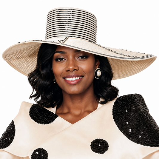 Donna Vinci 12263-H Church Hat