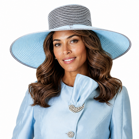 Donna Vinci 12252-IBB-H Church Hat