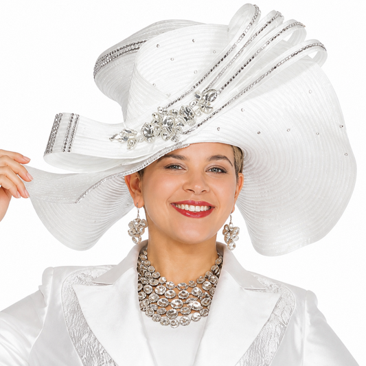 Elite Champagne 6265-H Church Hat
