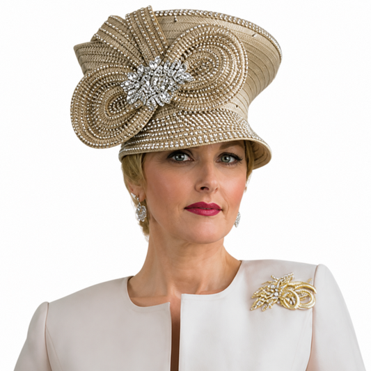 Lily And Taylor 4498 Church Hat