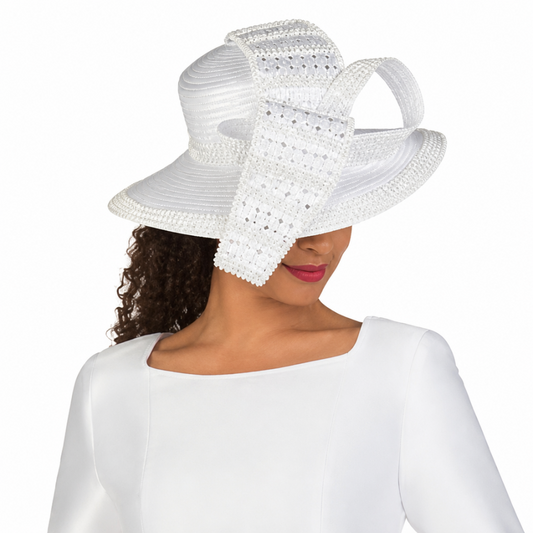 Giovanna D1628-H Church Hat