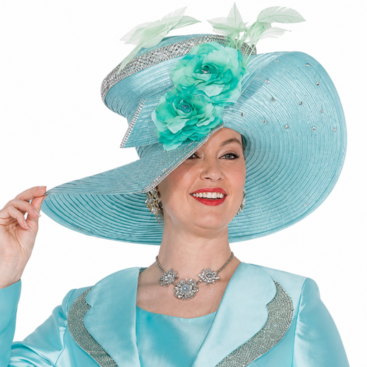 Champagne Italy 6205-H Church Hat