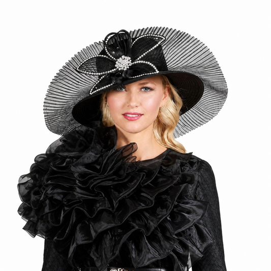 Giovanna D1674-H Church Hat
