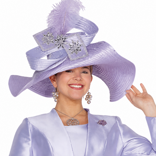Elite Champagne 6262-H Church Hat