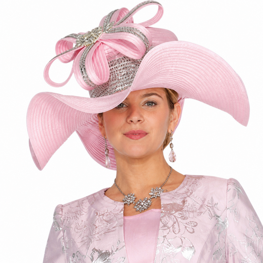 Elite Champagne 6269-H Church Hat