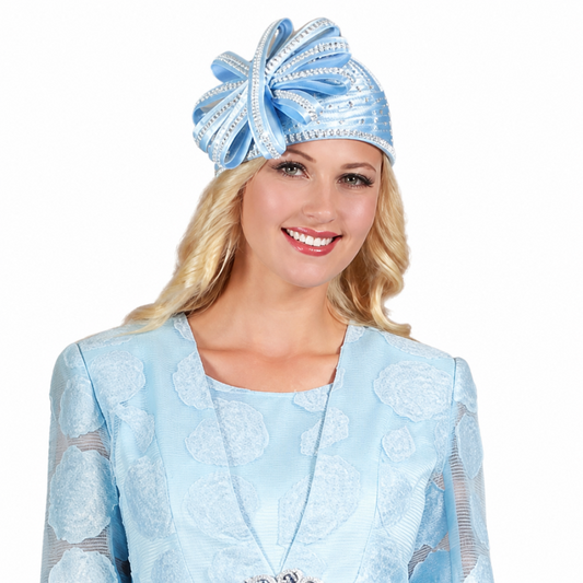 Giovanna D1345-ICE Ladies Church Hat