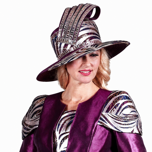 Giovanna 1210-H Church Hat