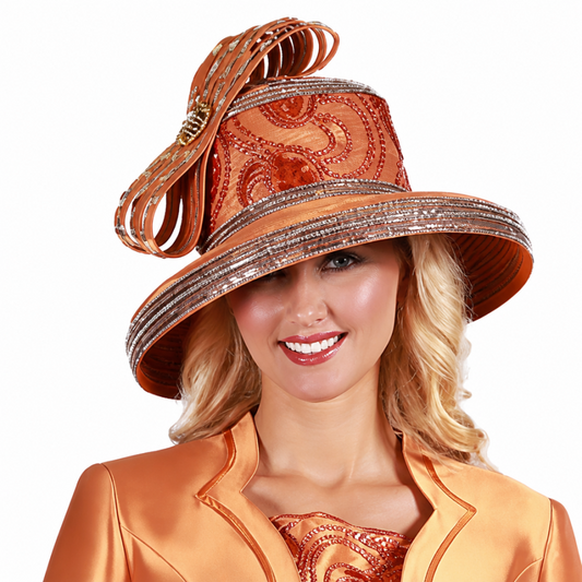Giovanna 1207-H Church Hat