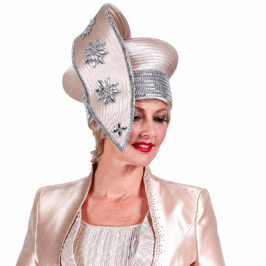 Giovanna 1212-CHM-H Church Hat