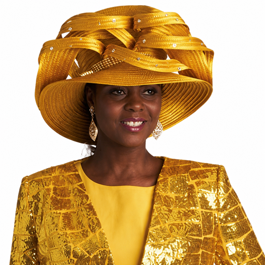 Lily And Taylor 4726-HNY-H Church Hat