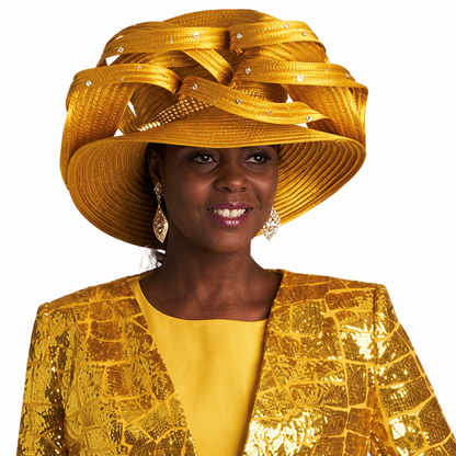 Lily And Taylor 4726-HNY-H Church Hat