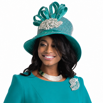 Lily And Taylor 4154-TE Church  Hat