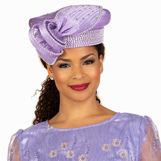 Giovanna D1570-DKV-H Church Hat