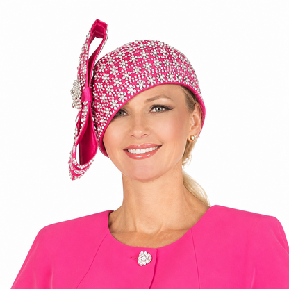 Giovanna S0736-VRB-H Church Hat