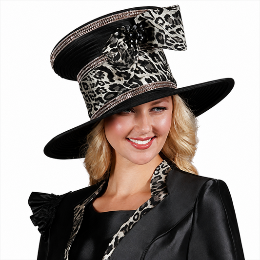 Giovanna 1213-H Church Hat