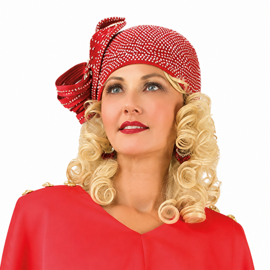 Lily And Taylor 4896-RED-H Hat
