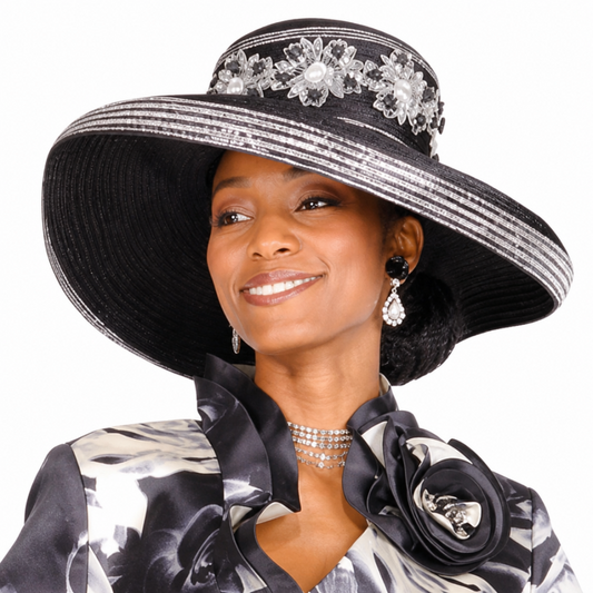 Champagne Italy 6111-H Church Hat
