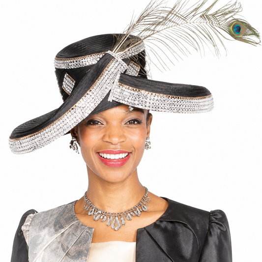 Champagne Italy 6109-H Church Hat