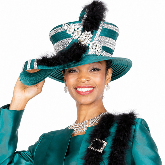 Champagne Italy 6110-H Church Hat