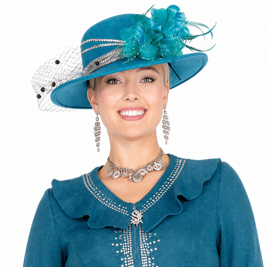 Champagne Italy 5960-H Church Hat