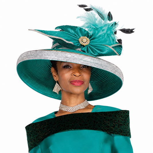 Elite Champagne 6167-H Church Hat