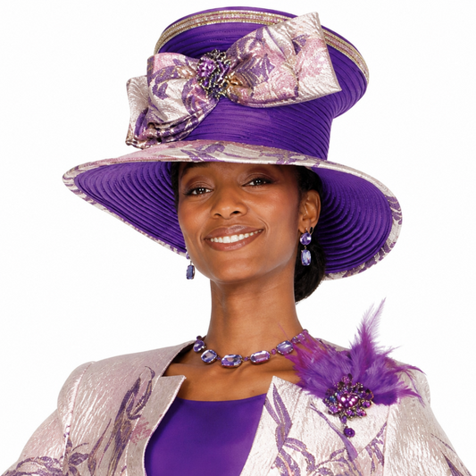 Elite Champagne 6161-H Church Hat