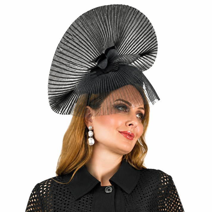 Lily And Taylor 4781-BLK-Hat