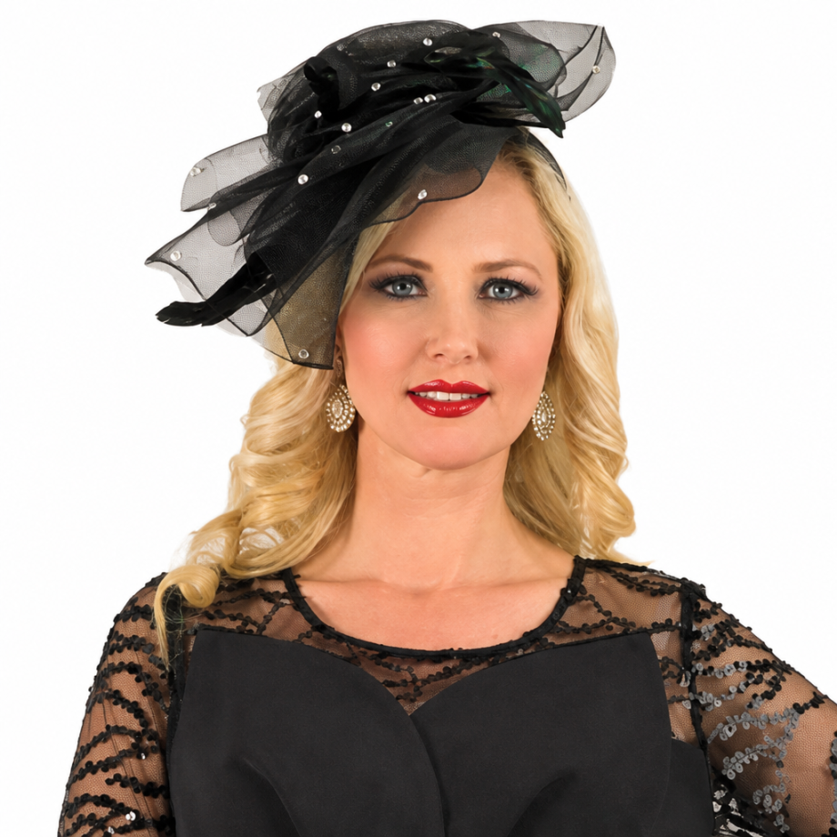 Lily And Taylor 4959-BLK-HAT