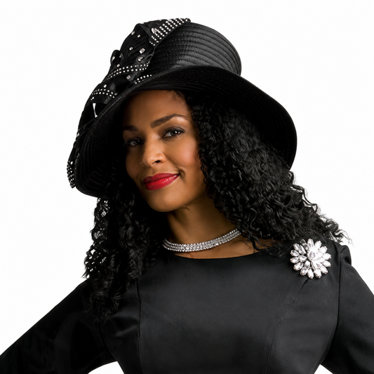 Lily And Taylor 4092-RED First Church Hat