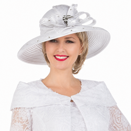 Giovanna D1634-H Church Pant Suit-Hat