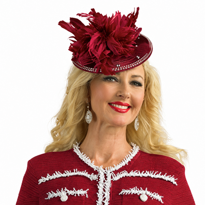 Lily and Taylor H851-WNE-HAT Womens Hat