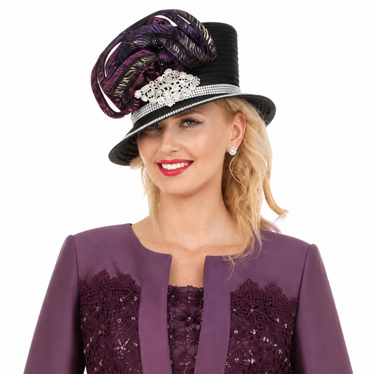 Giovanna G1337-H Church Hat