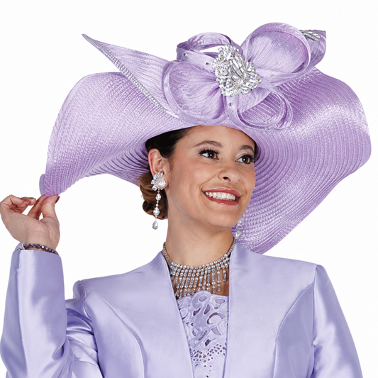 Champagne H6211 Church Hat