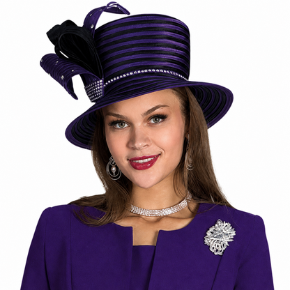 Lily And Taylor H647-HAT Church Hat