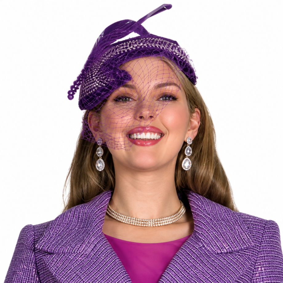 Lily and Taylor H480-HAT Church Hat